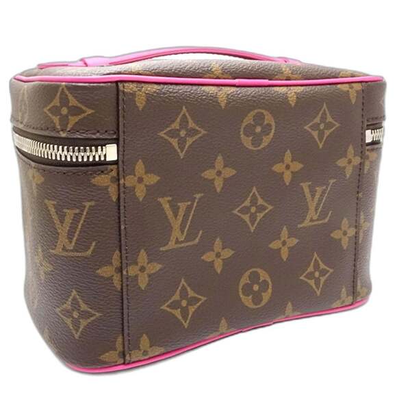 LOUIS VUITTON Authentic Brown Monogram Vanity Bag - Picture 2 of 9
